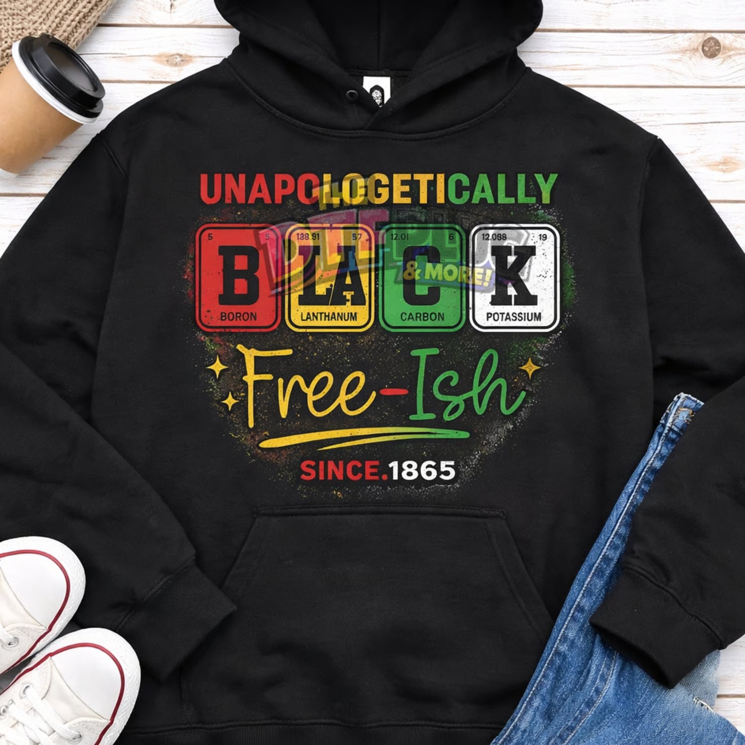 Unapologetically Black Juneteenth DTF Transfer & UV Decal
