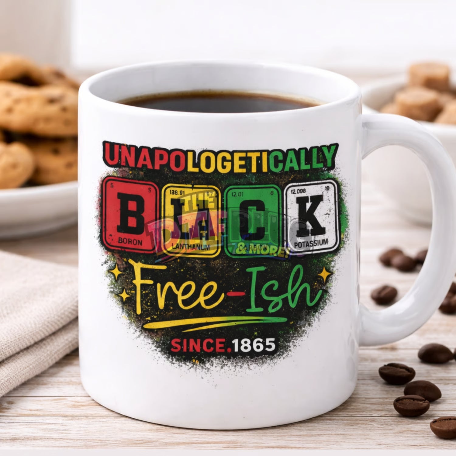 Unapologetically Black Juneteenth DTF Transfer & UV Decal