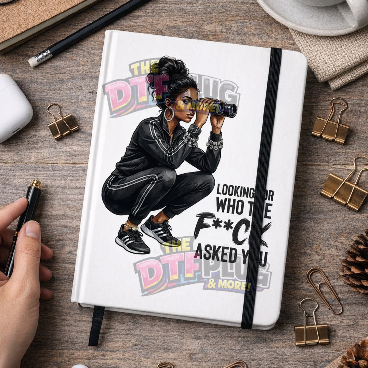 Looking For Who Asked You DTF and UV Decal  Transfer | Funny Sassy Graphic
